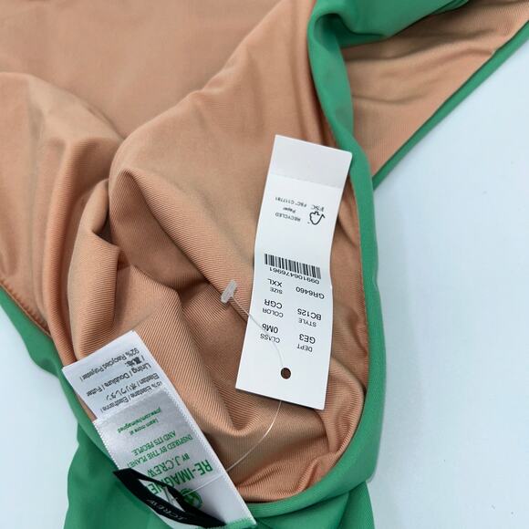 New NWT J. Crew Green Bikini Swim Bathing Suit Bottom Women's Size XXL - Picture 7 of 9
